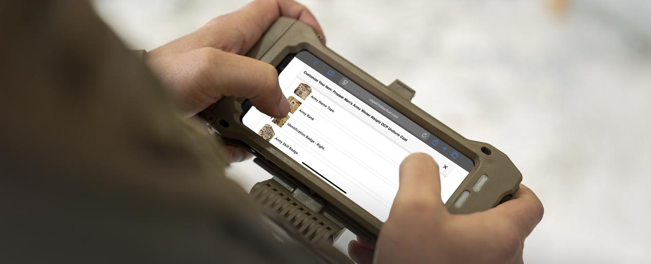 Customize Your Military Uniform