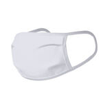 US Patriot Port Authority Cotton KNit Face Mask in White